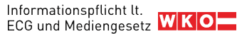 Firmenangaben und Impressum gemäß ECG bei der Wirtschaftskammer Österreich (öffnet in neuem Tab)